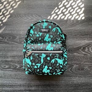 Disney Loungefly Little Mermaid Silhouette Backpack Purse